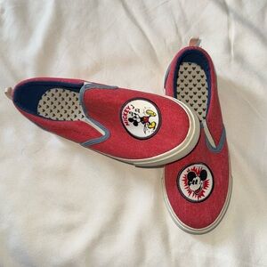 Mickey Mouse Junk Food slip on shoes